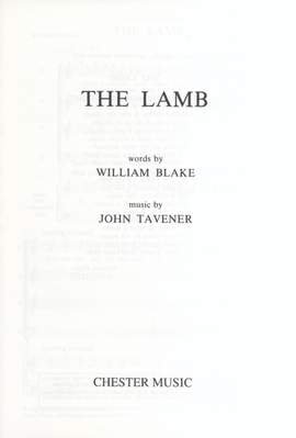 John Tavener: The Lamb