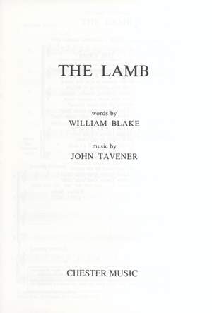 John Tavener: The Lamb