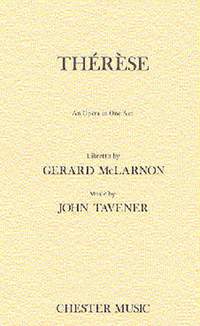 John Tavener: Therese Libretto