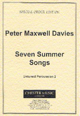 Peter Maxwell Davies: Seven Summer Songs - Untuned Percussion 2