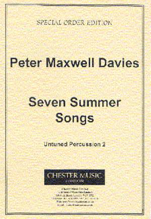 Peter Maxwell Davies: Seven Summer Songs - Untuned Percussion 2