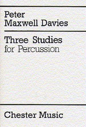 Peter Maxwell Davies: Three Studies For Percussion