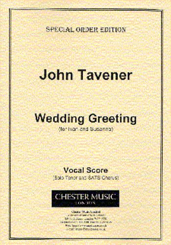 John Tavener: Wedding Greeting