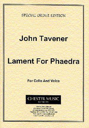 John Tavener: Lament For Phaedra