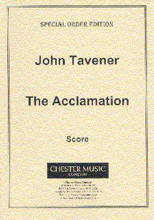 John Tavener: The Acclamation