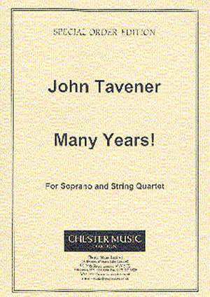 John Tavener: Many Years!