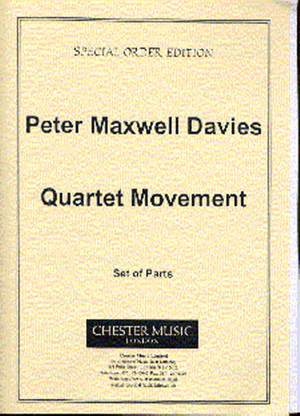 Peter Maxwell Davies: Quartet Movement