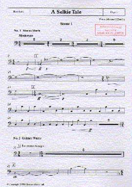 Peter Maxwell Davies: A Selkie Tale - Bass Part