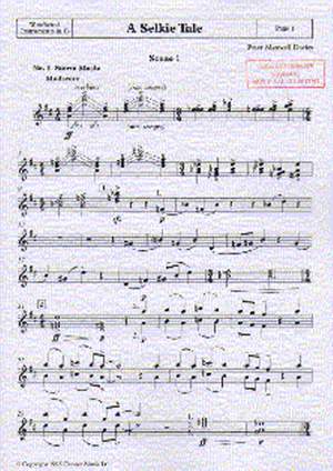 Peter Maxwell Davies: A Selkie Tale - Woodwind Instruments in Bb