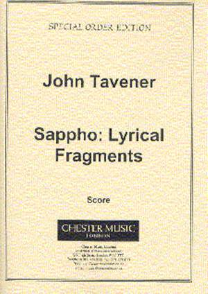 John Tavener: Sappho: Lyrical Fragments