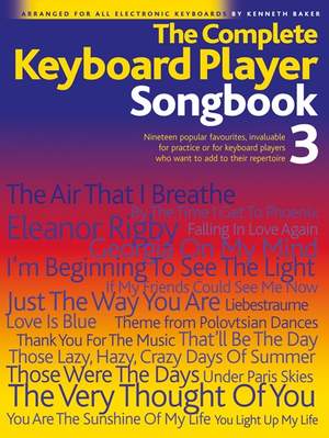 Kenneth Baker: The Complete Keyboard Player: Songbook 3