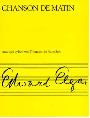 Edward Elgar: Chanson de Matin Op.15 No.2