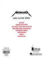 Play It Like It Is Bass: Metallica Product Image