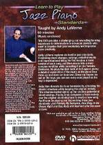 Andy Laverne: Learn To Play Jazz Piano Standards Product Image