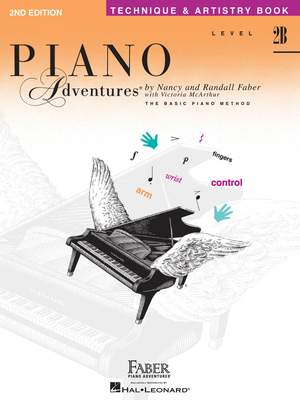 Piano Adventures: Technique & Artistry Book - Level 2B