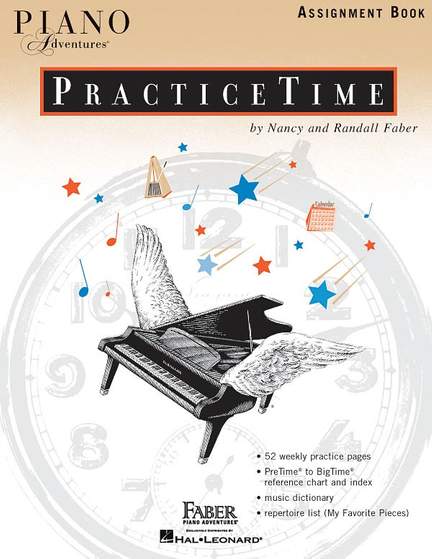 Piano Adventures: Practice Time Assignment Book