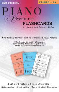Piano Adventures: Flashcards In-A-Box