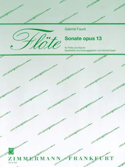 Fauré, G: Sonata op. 13