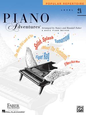 Nancy & Randall Faber: Piano Adventures Popular Repertoire, Level 2A