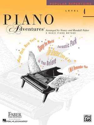 Nancy and Randall Faber: Piano Adventures Popular Repertoire Level 4