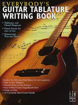 Tablature Writing Book