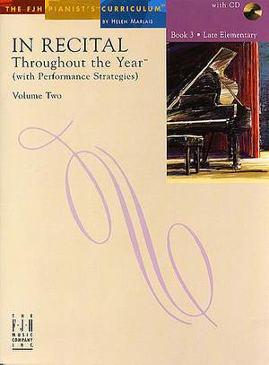 In Recital - Throughout The Year Volume 2- Book 3
