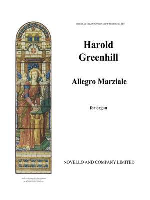 Harold Greenhill: Allegro Marziale Organ