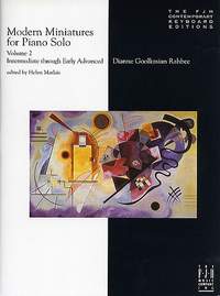 Dianne Goolkasian Rahbee: Modern Miniatures For Piano Solo - Volume 2