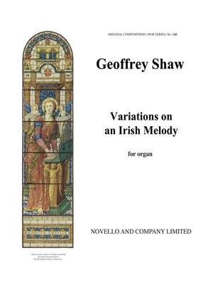 Geoffrey Shaw: Variations On An Irish Melody Organ