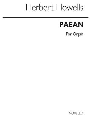 Herbert Howells: Paean-six Pieces For Organ No.6
