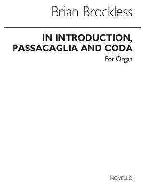 Brian Brockless: Introducton Passacaglia And Coda
