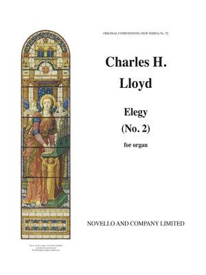 Charles Harford Lloyd: Elegy (No.2) Organ