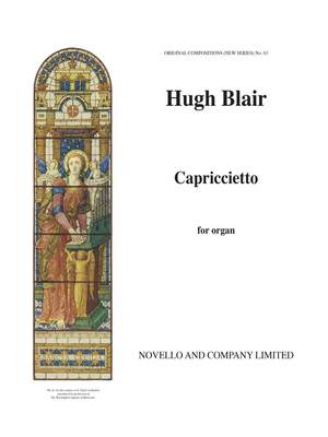 Hugh Blair: Capriccietto Organ
