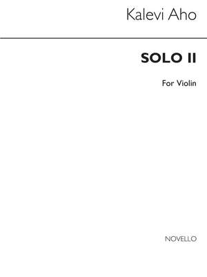 Kalevi Aho: Solo I (Tumultos) Violin