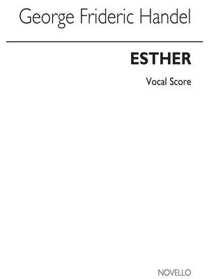 Georg Friedrich Händel: Esther Vocal Score