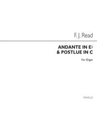 Frederick John Read: Andante In E Flat And Postlude In C