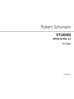 Robert Schumann: Six Studies Op56 Nos.3-4 (Arranged John E West)