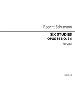 Robert Schumann: Six Studies Op56 Nos.5-6 (Arranged John E West)