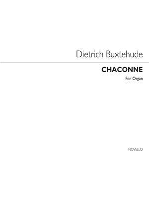Dietrich Buxtehude: Chaconne Organ