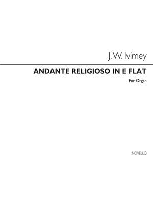John William Ivimey: Andante Religioso In E Flat Op9