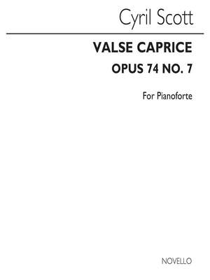 Cyril Scott: Valse Caprice Op74 No.7 Piano
