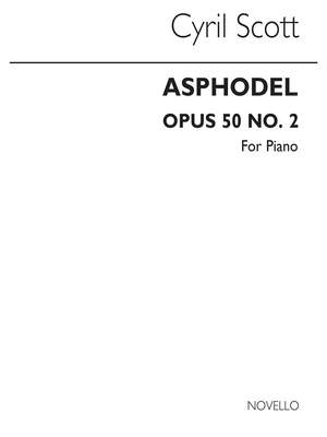 Cyril Scott: Asphodel Op50 No.2 Piano