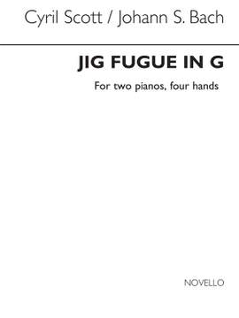 Cyril Scott: Scott/Bach Jig Fugue In G 2 Pianos/4 Hands