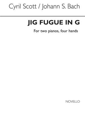 Cyril Scott: Scott/Bach Jig Fugue In G 2 Pianos/4 Hands