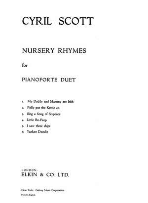 Cyril Scott: Nursery Rhymes Piano Duet