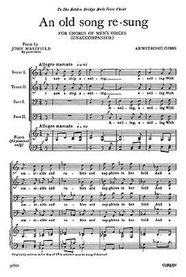Cecil Armstrong Gibbs: An Old Song Re-Sung