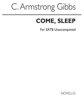 Cecil Armstrong Gibbs: Sleep Satb (Unaccompanied)