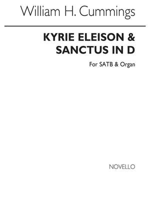 William H. Cummings: Kyrie Eleison And Sanctus In D