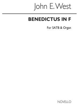 John E. West: Benedictus In F Satb/Organ