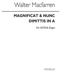 Walter Cecil MacFarren: Magnificat And Nunc Dimittis In A